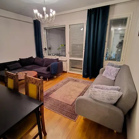 Daire Tidy Dobbel With Balcony And Sauna Tampere